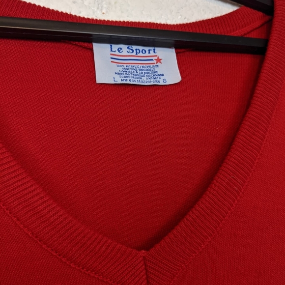 Vintage Retro Toronto Blue Jays Le Sport Red Sweater - Picture 4 of 4